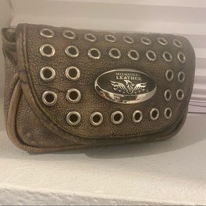Milwaukee leather purse